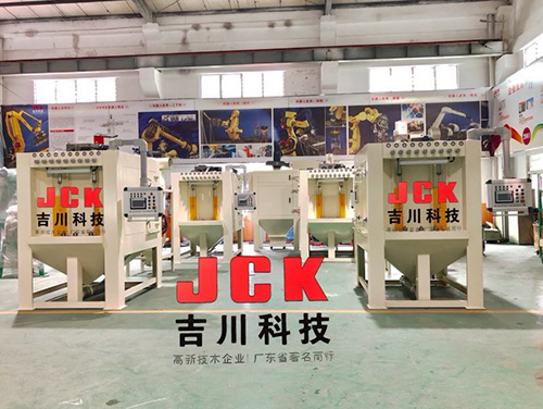 空調(diào)活塞專用噴砂機