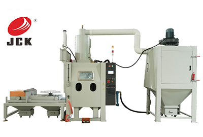 自動(dòng)噴砂機(jī)推車轉(zhuǎn)臺式