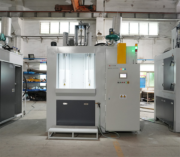 自動(dòng)噴砂機(jī)實(shí)景圖