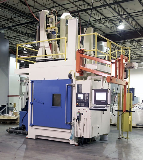 數(shù)控噴丸設(shè)備噴丸機(jī)現(xiàn)場圖片