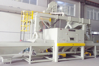 各型鋼板全自動噴丸清理機