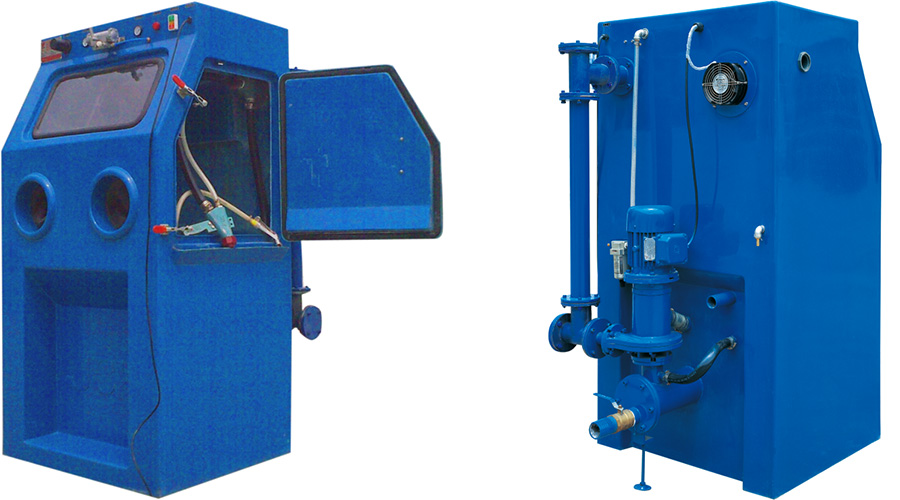 標準液體噴砂機