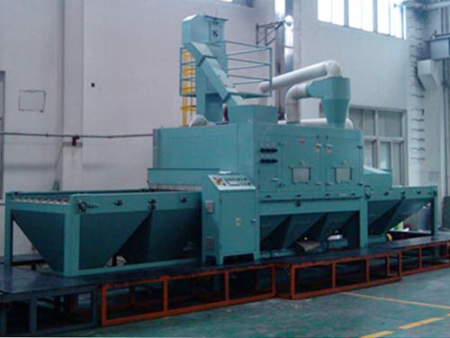 不銹鋼鏡面板霧化噴砂機