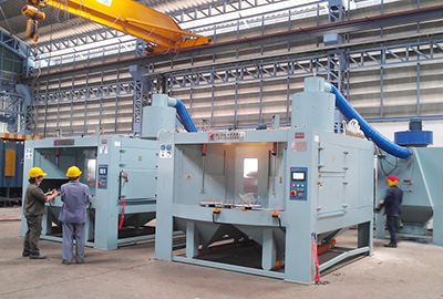 吉川全自動(dòng)轉(zhuǎn)盤(pán)噴砂機(jī)