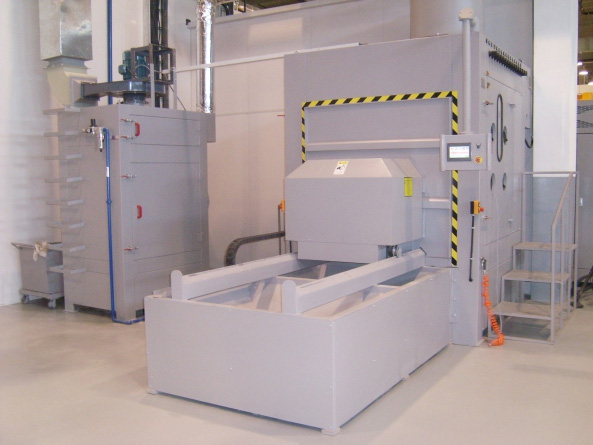 非標(biāo)自動噴砂機(jī)