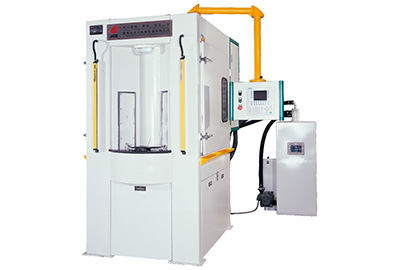 不銹鋼自動(dòng)轉(zhuǎn)臺(tái)式多槍液體噴砂機(jī)