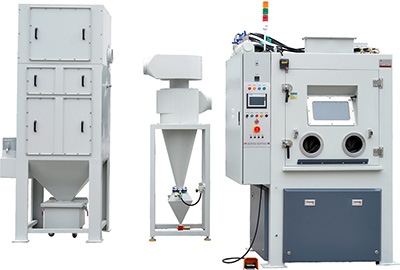 轉(zhuǎn)臺(tái)式數(shù)控自動(dòng)噴砂機(jī)