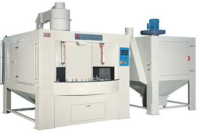 手電筒轉臺自動噴砂機